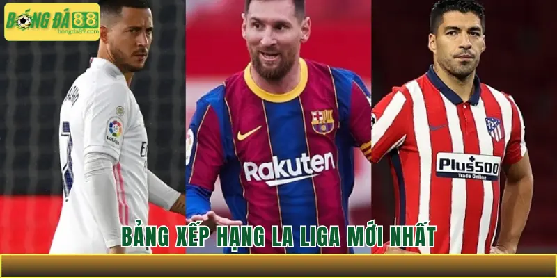 Bảng Xếp Hạng La Liga Mới Nhất